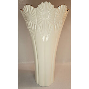 Lenox American By Design 12" Classic Fan Vase With Original Box